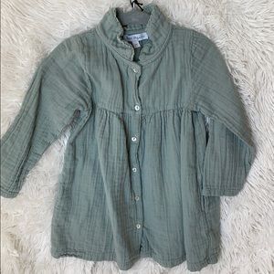 Bebe Organic Helena dress, slate gray 2Y